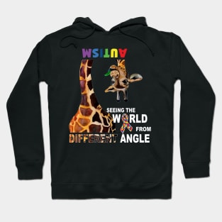 Autism Giraffe Seeing The World From A Different Angle Hoodie